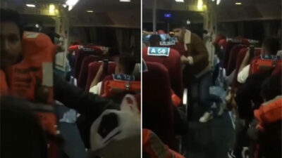 Bursa-İstanbul seferini yapan deniz otobüsünde panik anları