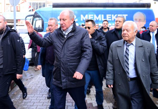 Memleket Partisi Genel Başkanı İnce, Bursa’nın ilçelerini ziyaret etti