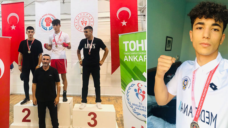 Bursa Emniyetspor Kulübü boksörü Halit Daş, 24-28 Kasım tarihleri arasında