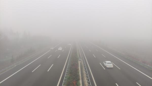 Bursa’da yoğun sis