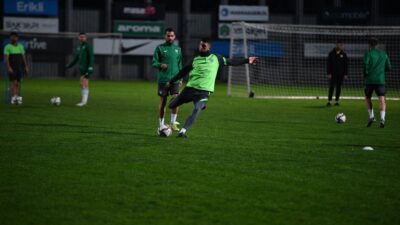 Bursaspor, Manisa FK maçı hazırlıklarına başladı