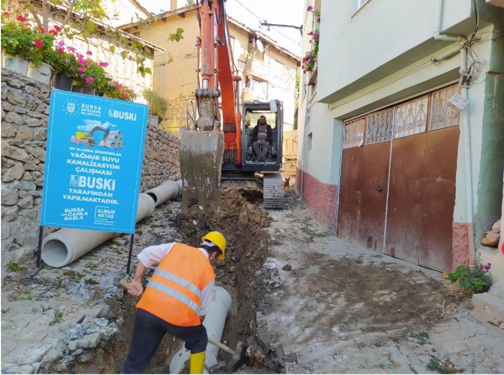 Büyükşehir’den Orhaneli’ne büyük altyapı desteği…