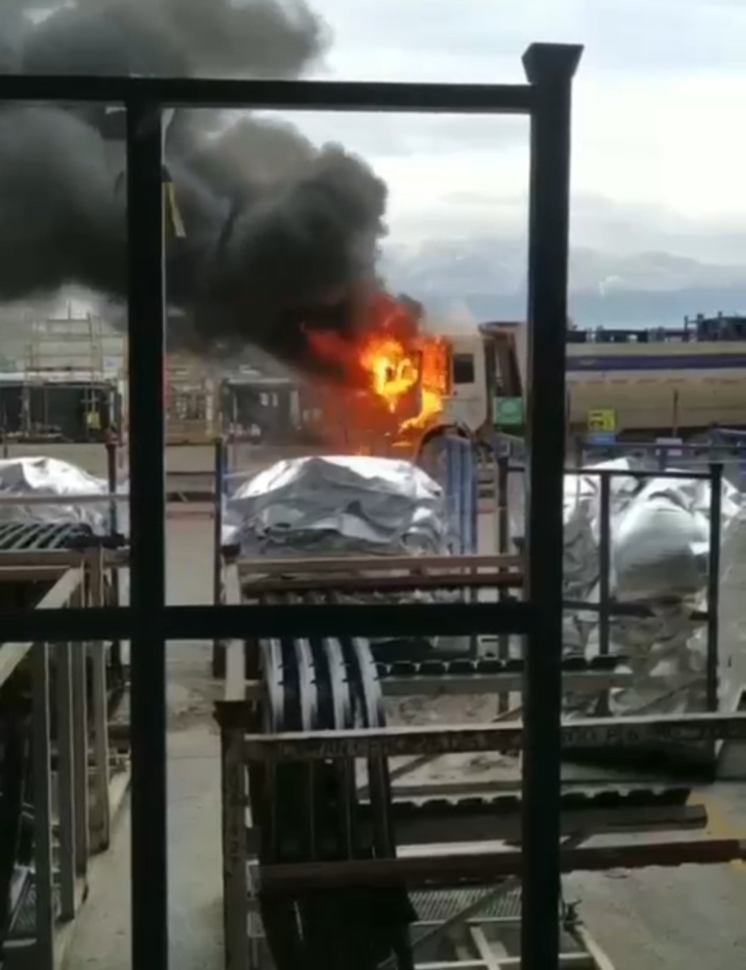 Bursa’da korkutan yangın