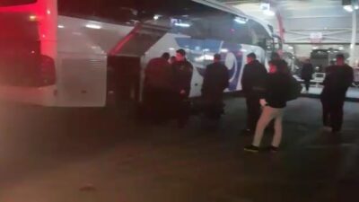 Bursa’da yolcu otobüsüne bir saat rötar yaptıran operasyon