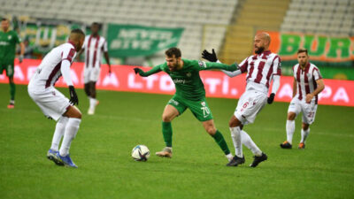 Bursaspor son 8 maçta 19 puan kaybetti