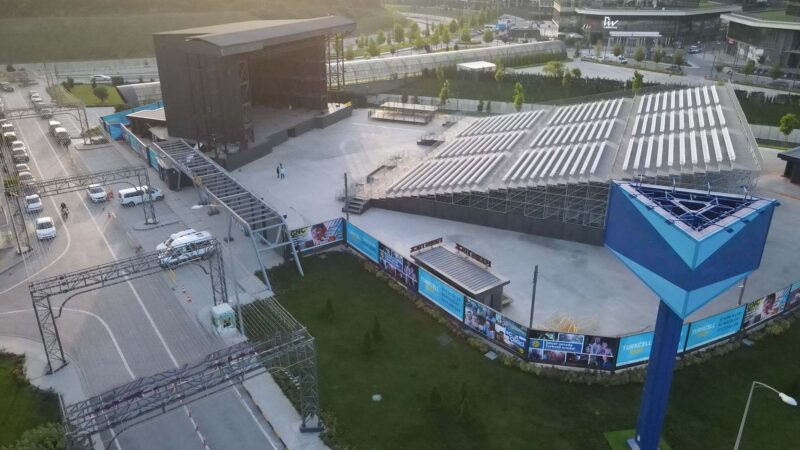 Olay Gazetesi Yazarı Mustafa Özdal, Kültürpark'ta yıkımı planlanan Açıkhava Tiyatrosu'nun