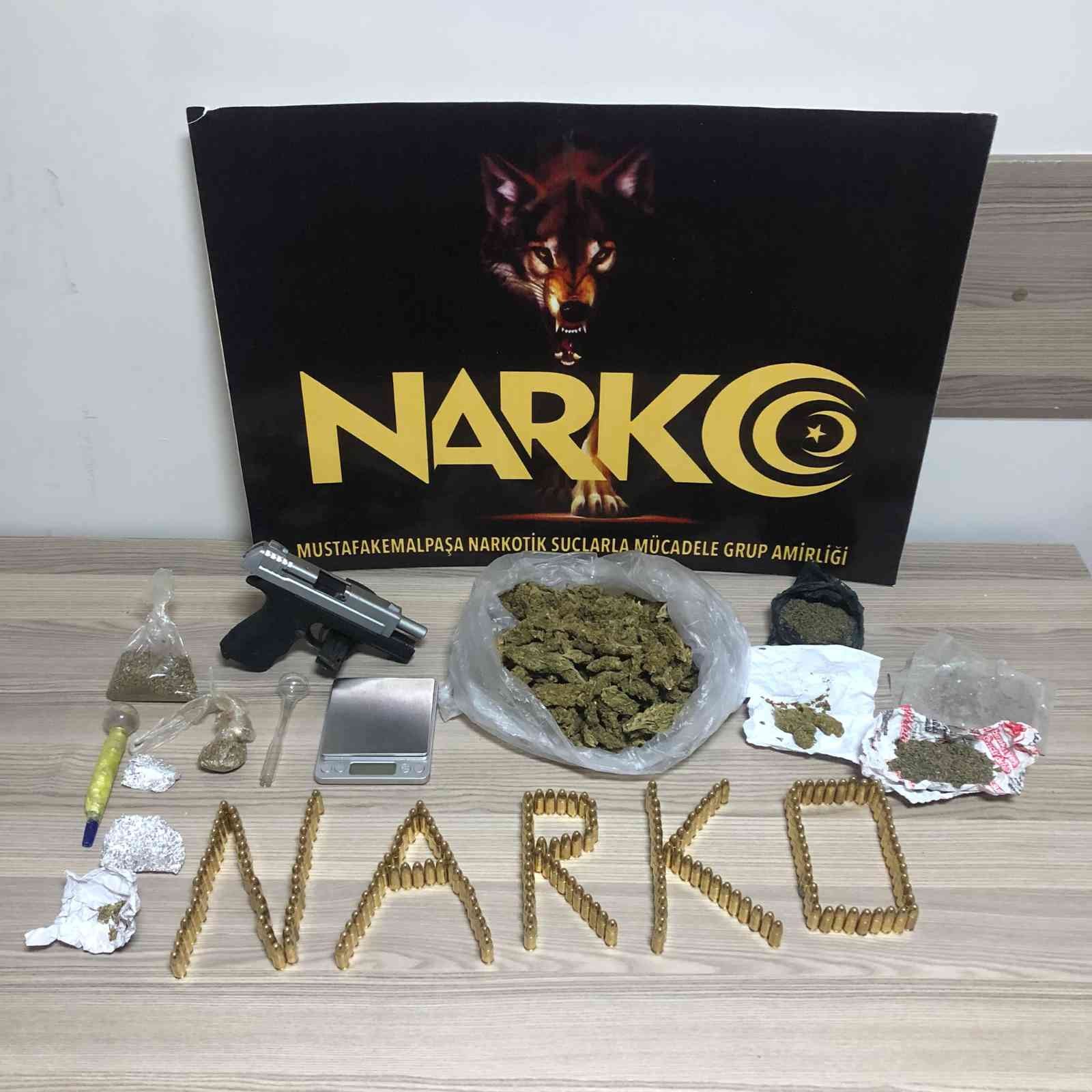 Bursa’da çevik kuvvet destekli uyuşturucu operasyonu