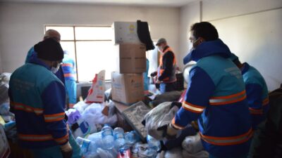 Yıldırım’da çöp ev mesaisi