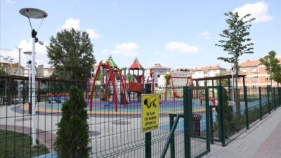 İnegöl’de parklar artık daha güvenli