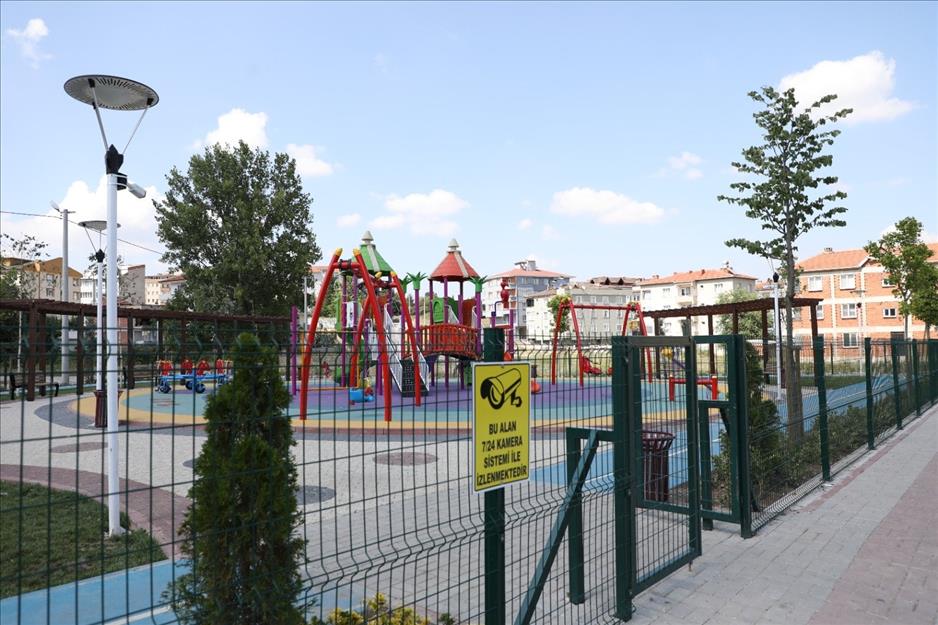 İnegöl’de parklar artık daha güvenli