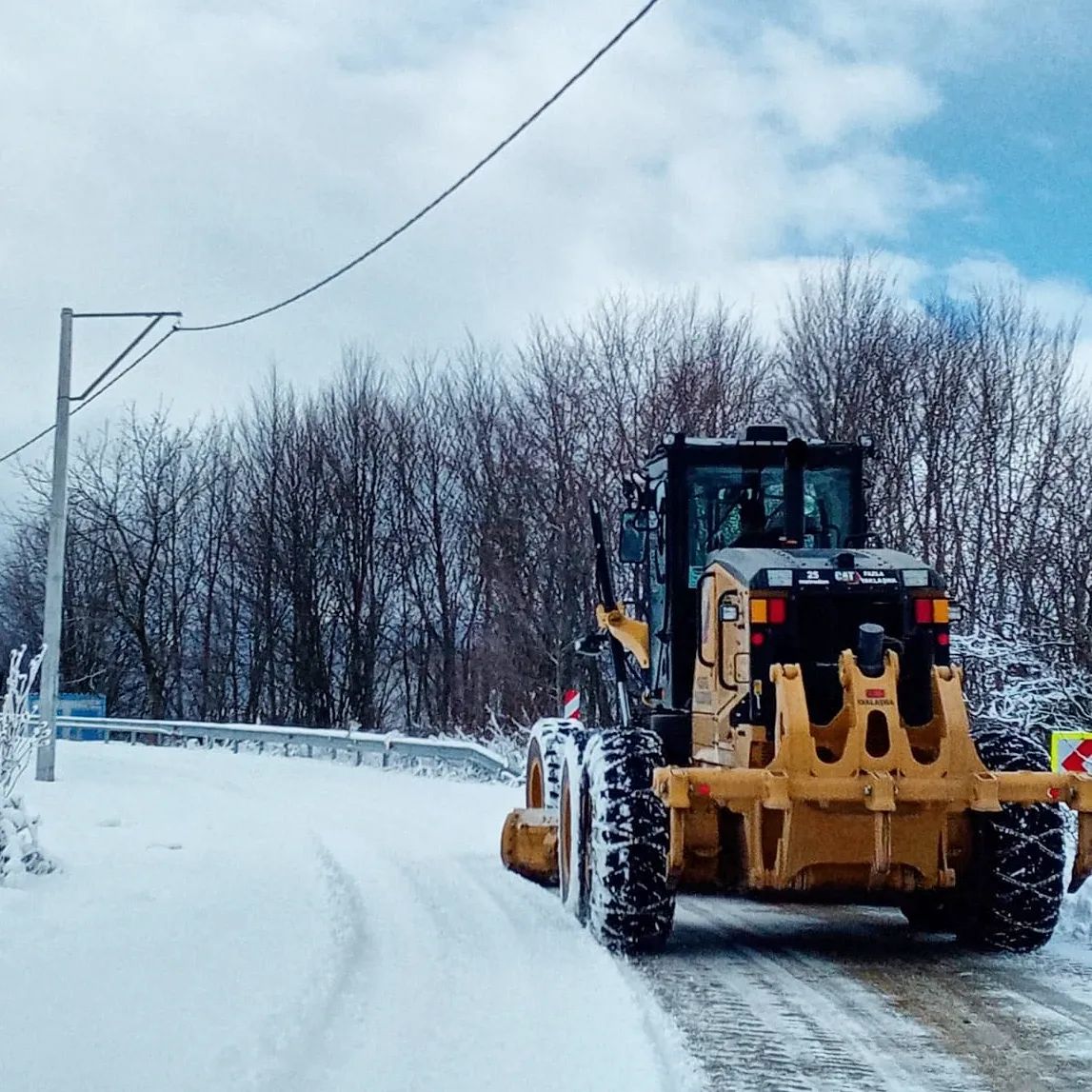 Kestel’de 24 saat karla mücadele sürüyor 