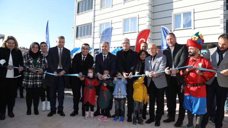 Mustafakemalpaşalı minikler de ‘Ana Kucağı’nda Bursa Büyükşehir Belediyesi tarafından 2019-2020 eğitim döneminde 6 merkez ile