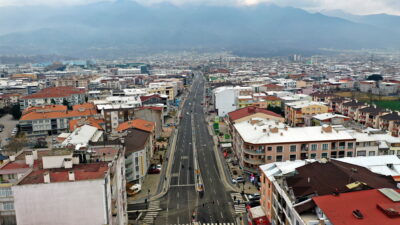 Gürsu girişine Büyükşehir makyajı