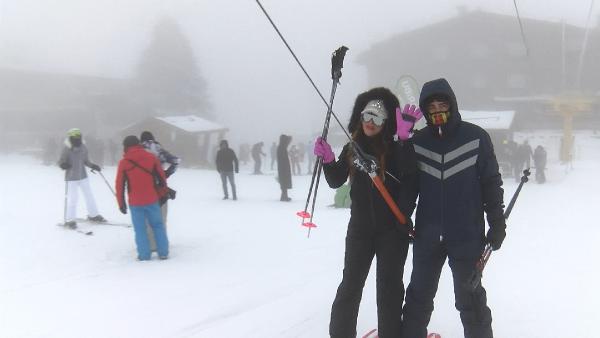 Uludağ’da sömestir yoğunluğu