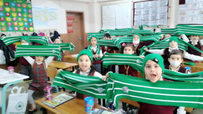 Bursa’da öğrencilere en güzel karne hediyesi…