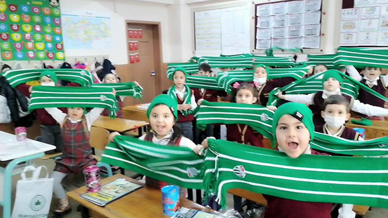 Bursa’da öğrencilere en güzel karne hediyesi…