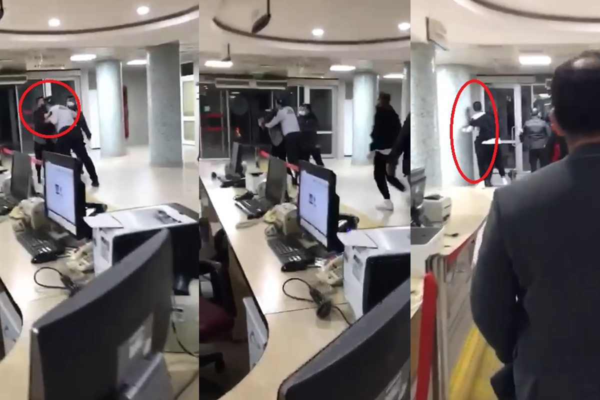 Görüntüler Bursa’dan… Acil serviste ortalık karıştı