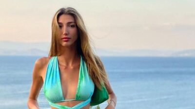 Kumsalda dans performansı…