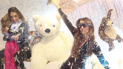 Çocuklardan daha çok eğlendi…