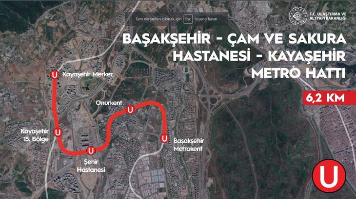 Ulaştırma ve Altyapı Bakanlığı’ndan açıklama! ‘Metro hattı tamamlandı’