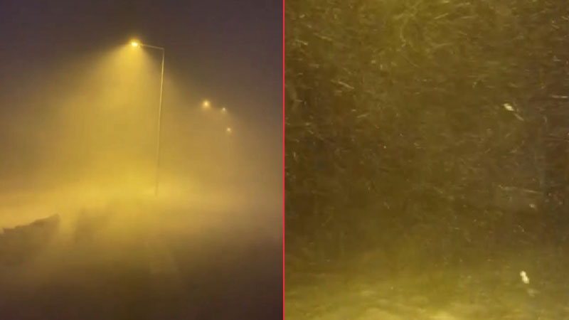 Uludağ’da göz gözü görmedi