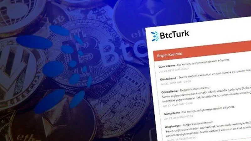 BtcTurk’te erişim sıkıntısı! Şirketten açıklama