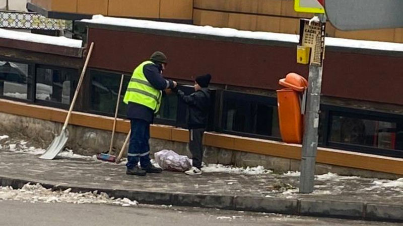 Bursa’da yürekleri ısıtan davranış