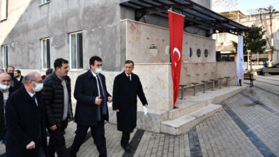 Cavit Çağlar Camii’ne yakışan dokunuş
