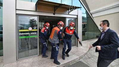 Bursa’da gerçeği aratmayan tatbikat
