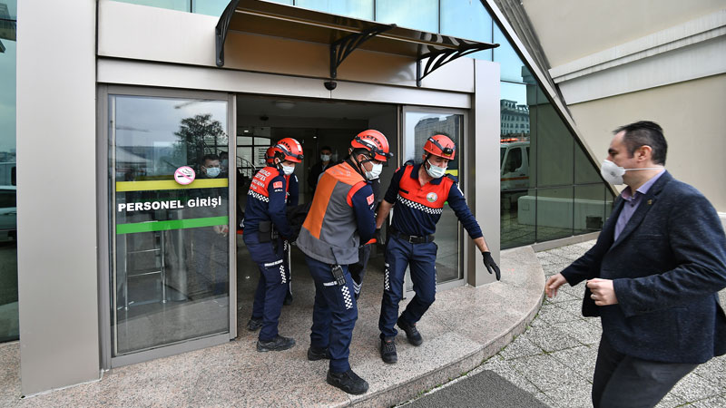 Bursa’da gerçeği aratmayan tatbikat