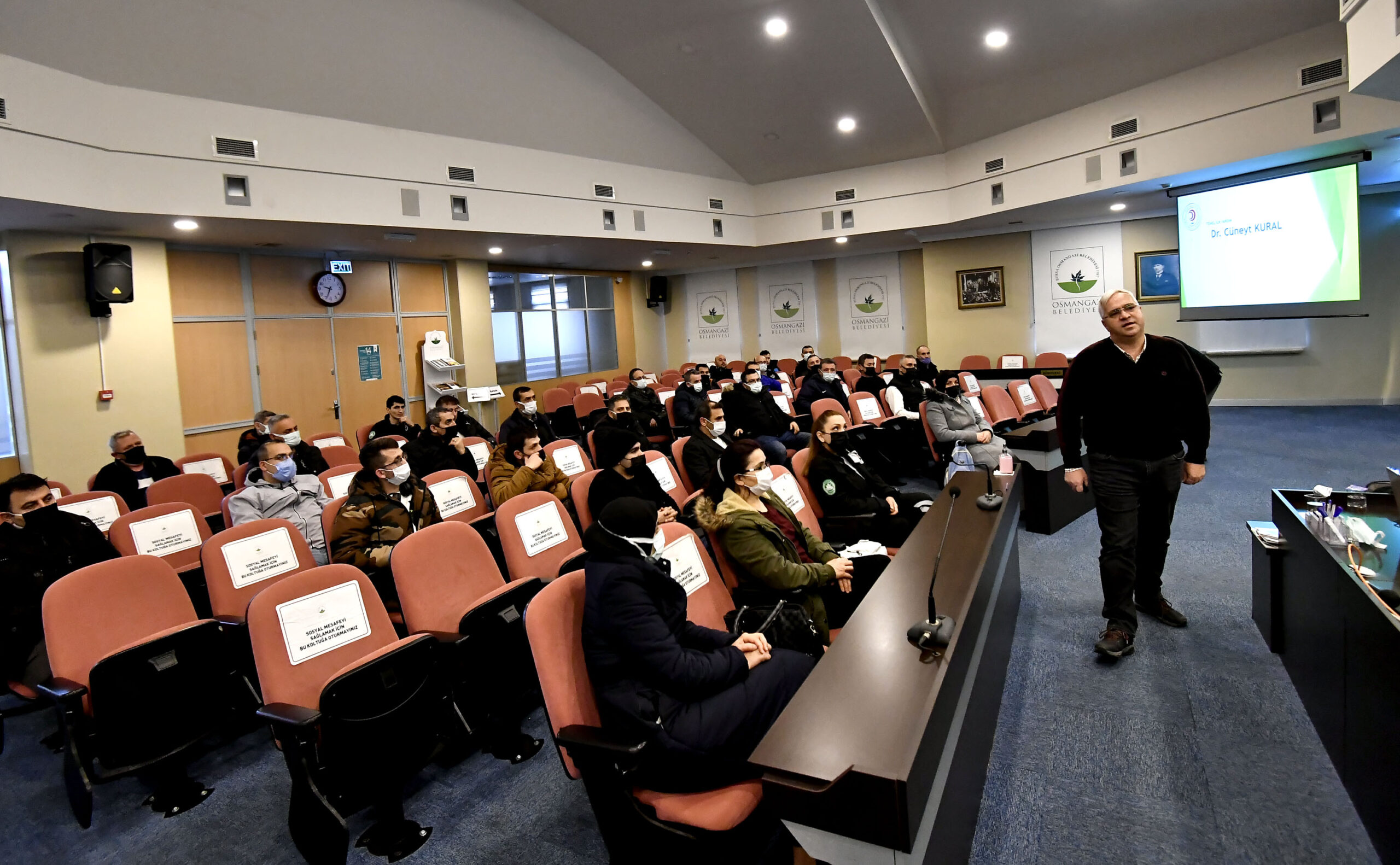 Osmangazi personeline iş güvenliği eğitimi