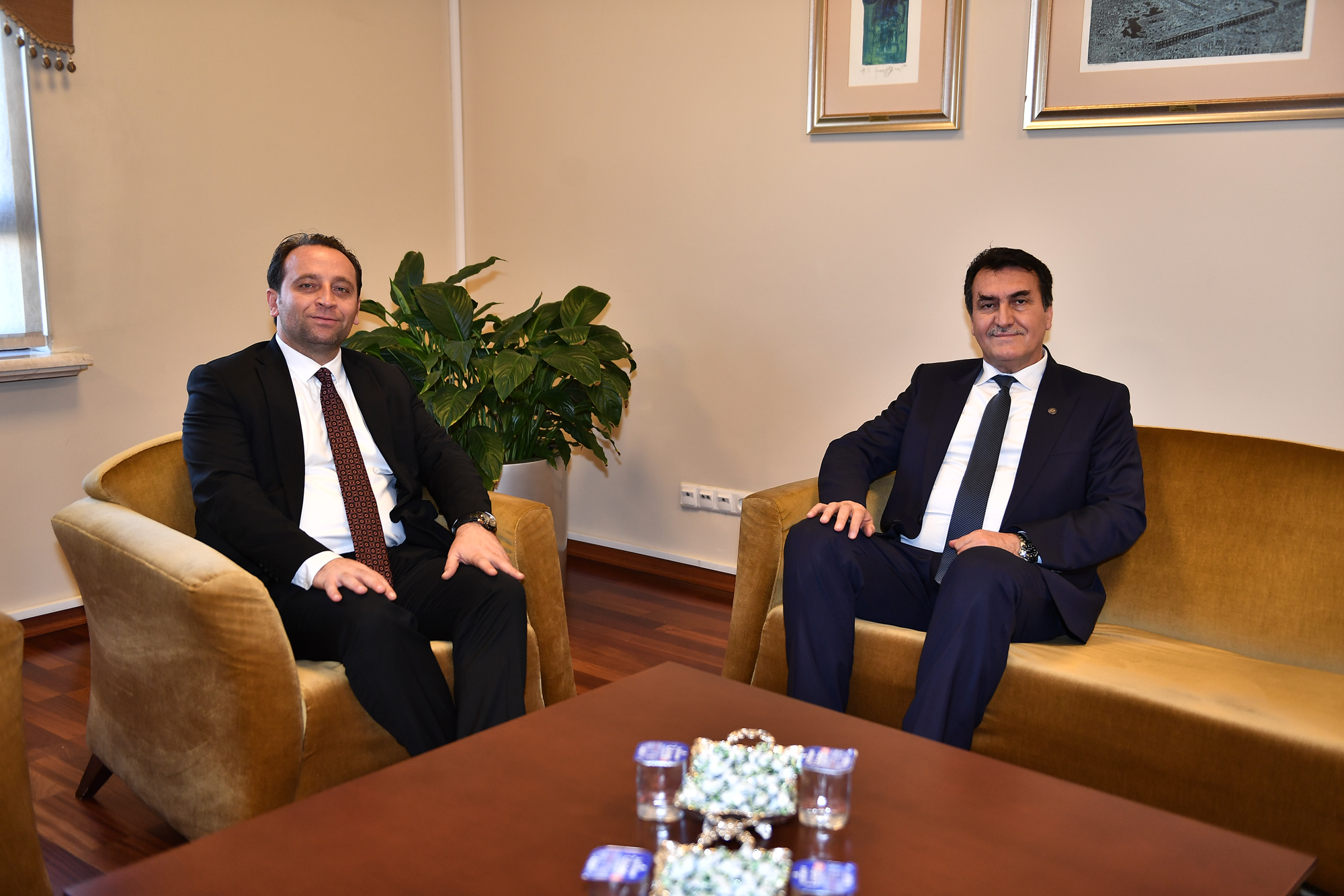 İl Milli Eğitim Müdürü Gür’den Dündar’a iade-i ziyaret