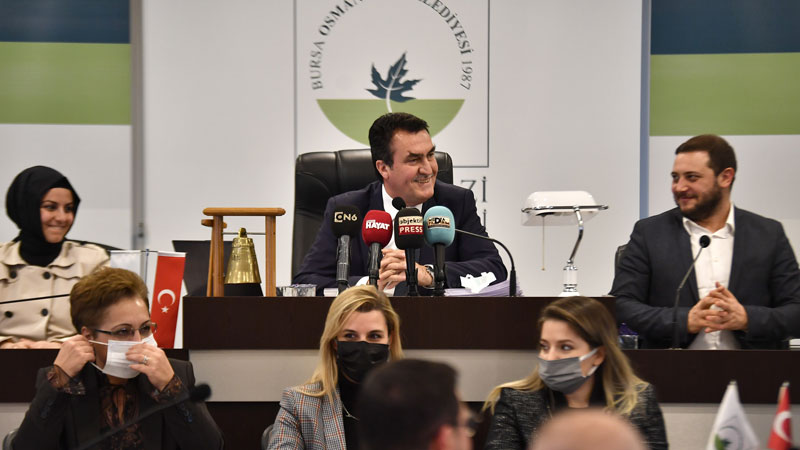 Osmangazi’de yeni yılın ilk meclis toplantısı