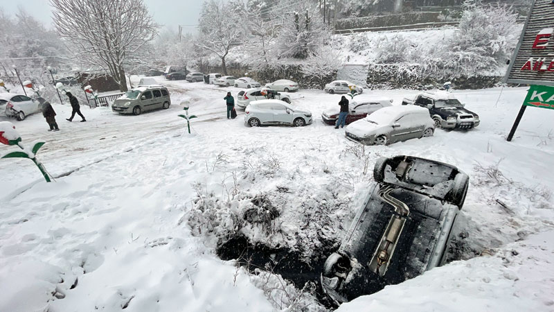 Uludağ’da feci kaza