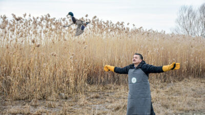 Bakan Pakdemirli, 50 yaban ördeğini Uluabat Gölü’ne saldı