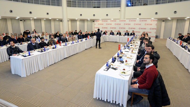 Akaryakıt sektörünün sorunları BTSO’da konuşuldu