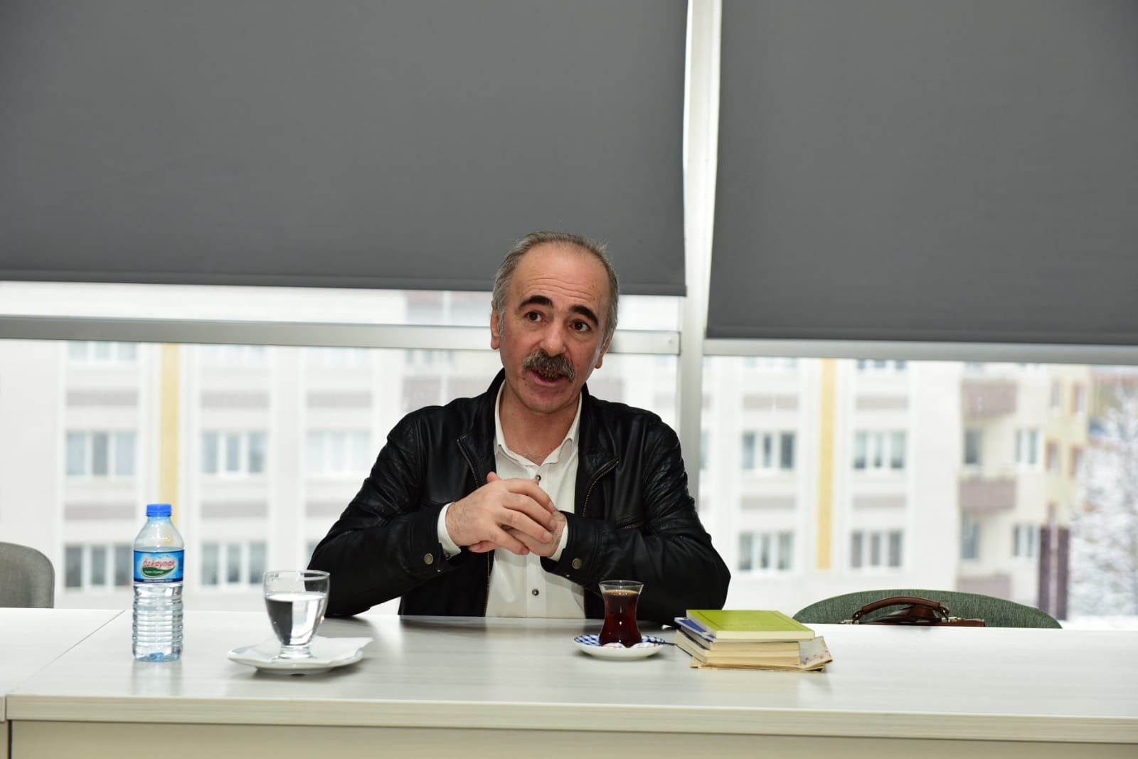 Yazarlık Okulu, Yazar Şaban Abak'ı ağırladı 1 YB 1 7