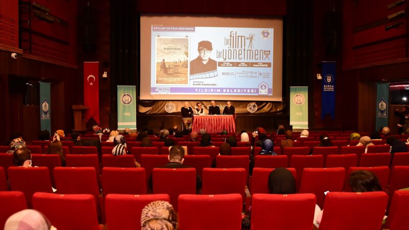 Yıldırım Belediyesi ve Büyükşehir Belediyesi sinemaseverleri 'Bir Film Bir Yönetmen