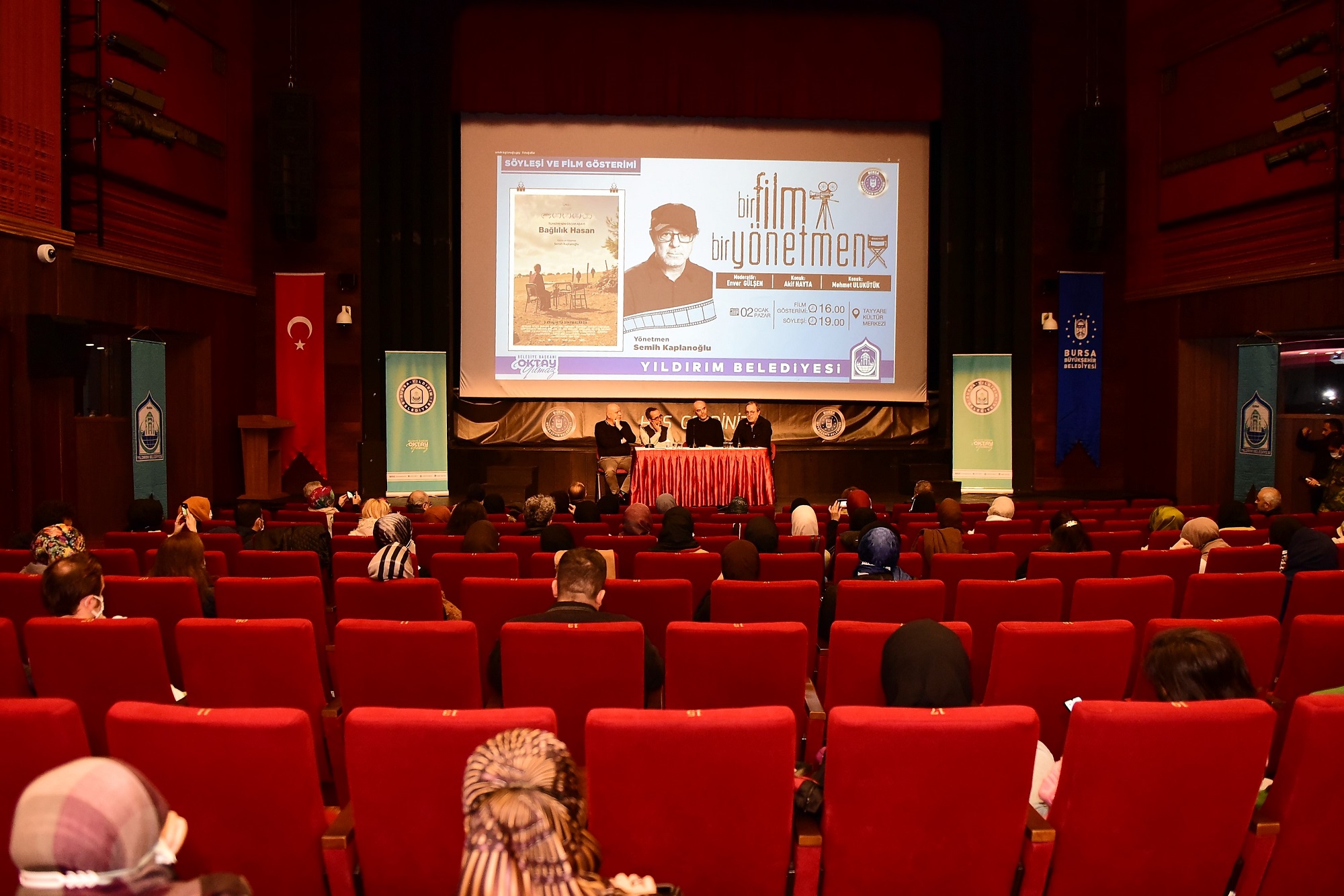 Sanatseverler Kaplanoğlu sineması ile buluştu 2 YB 2 34