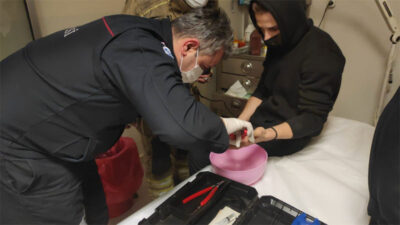 Bursa’da itfaiyeden yüzük operasyonu