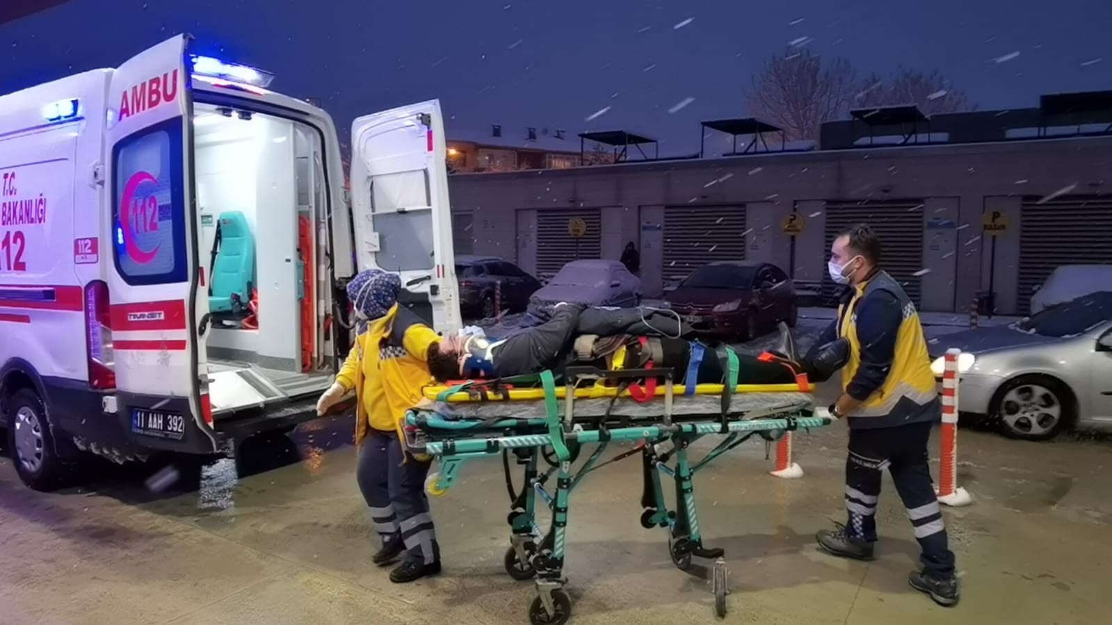 Bozcaada Kaymakamı ve eşi Bursa’da kaza yaptı