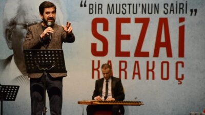 Usta şair Sezai Karakoç şiirleriyle Bursa Yıldırım’da anıldı