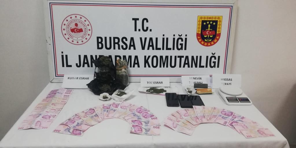 Bursa’da uyuşturucu operasyonu