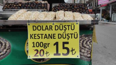 Bursa’da büyük firmaların yapamadığı indirimi seyyar satıcı yaptı