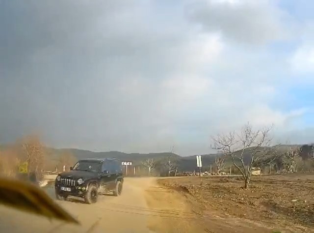 Bursa’da felakete ramak kaldı! Bu anlar kameralara yansıdı