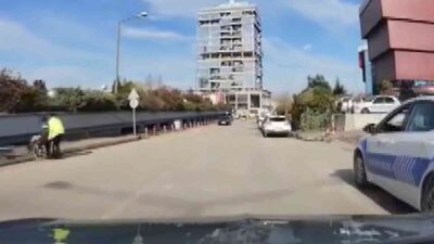 Bursa polisinden örnek davranış…