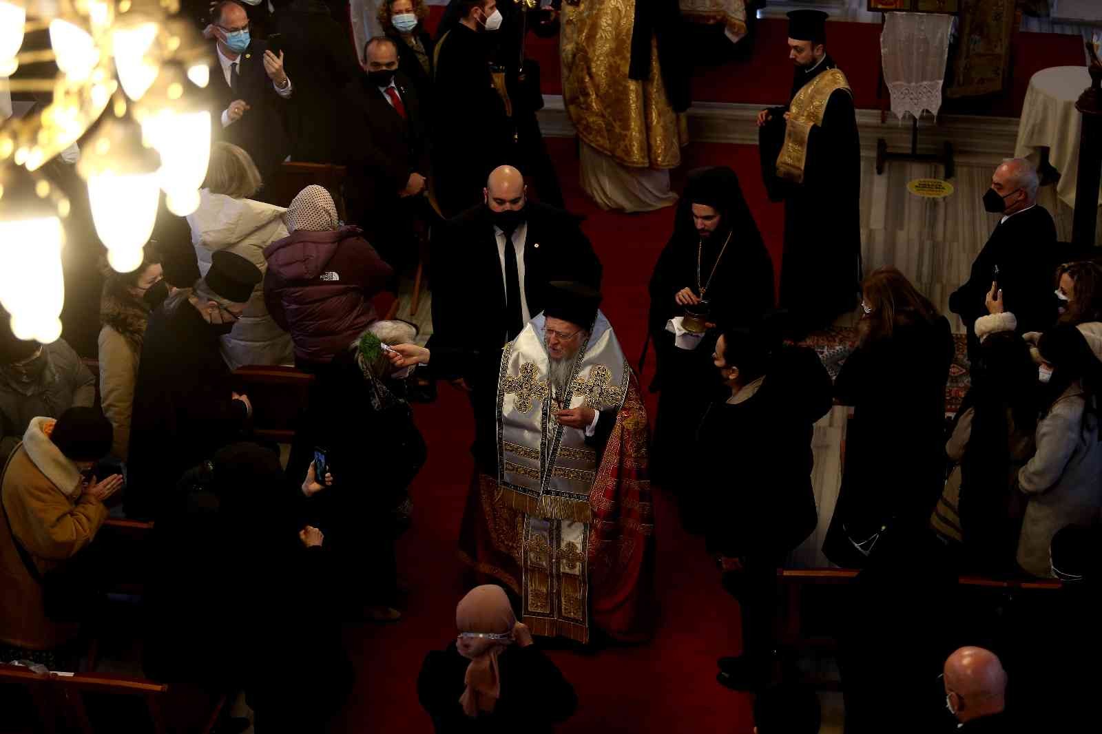 Fener Rum Patriği, Trilye’de ayin yönetti