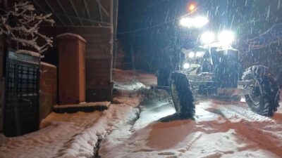 Gemlik Belediyesi’nde kar seferberliği