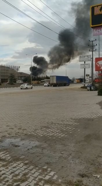 Bursa’da korkutan yangın