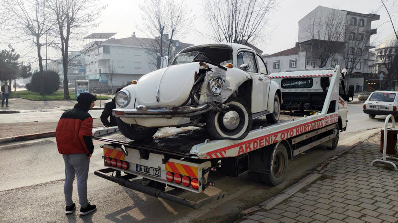 Bursa’nın İnegöl ilçesinde meydana gelen trafik kazasında 1 kişi yaralandı.